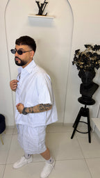 Coordinato a righe leggero