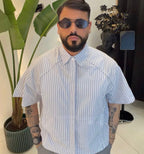 Camicia cropped regolabile