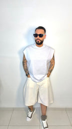 Bermuda baggy mood pelle