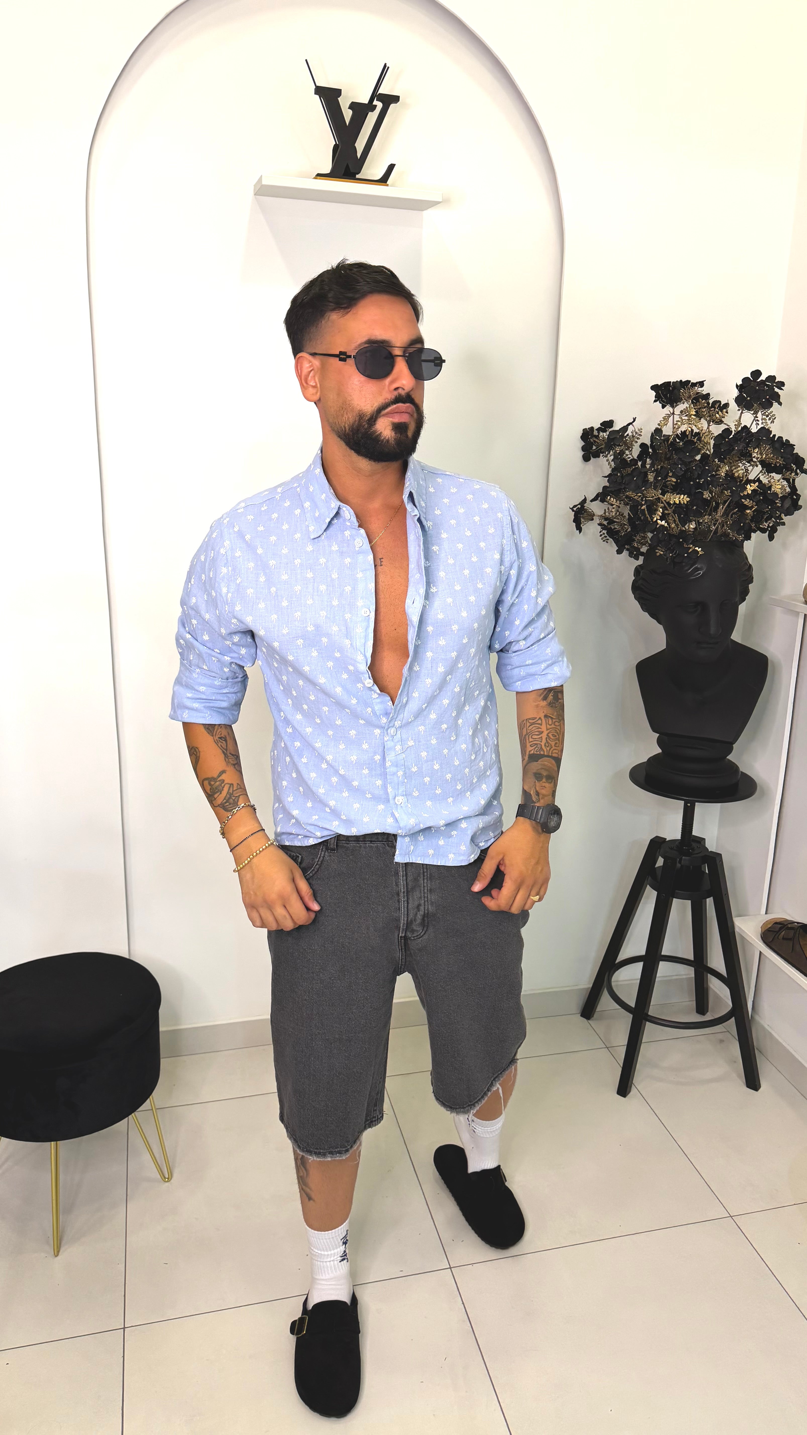 Camicia Sun Palm