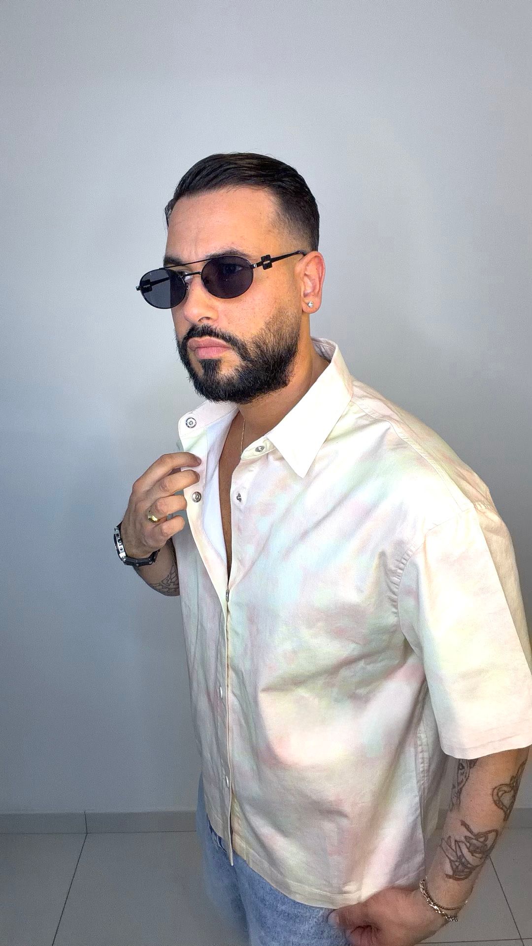 Camicia mood tie-dye