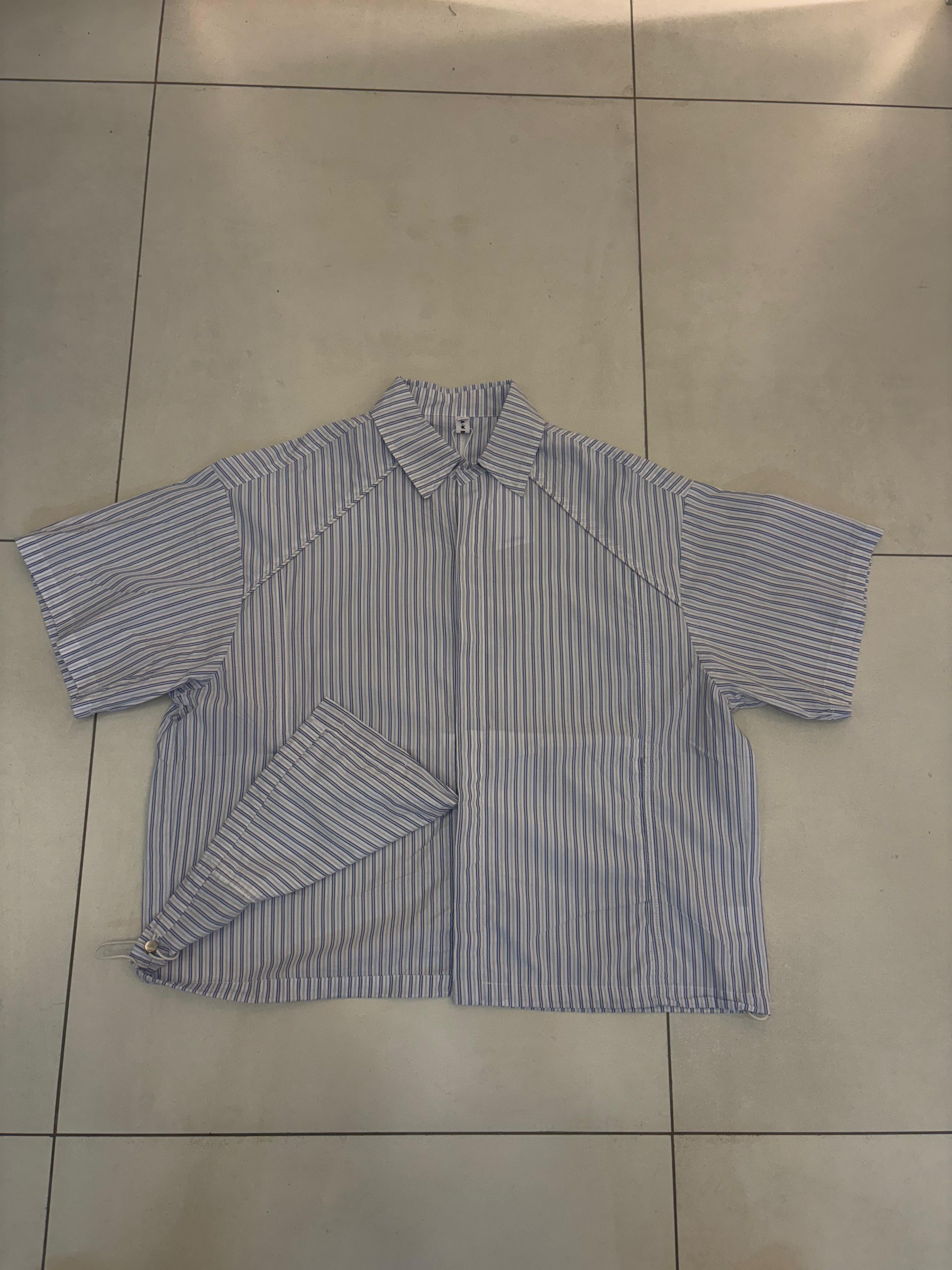 Camicia cropped regolabile